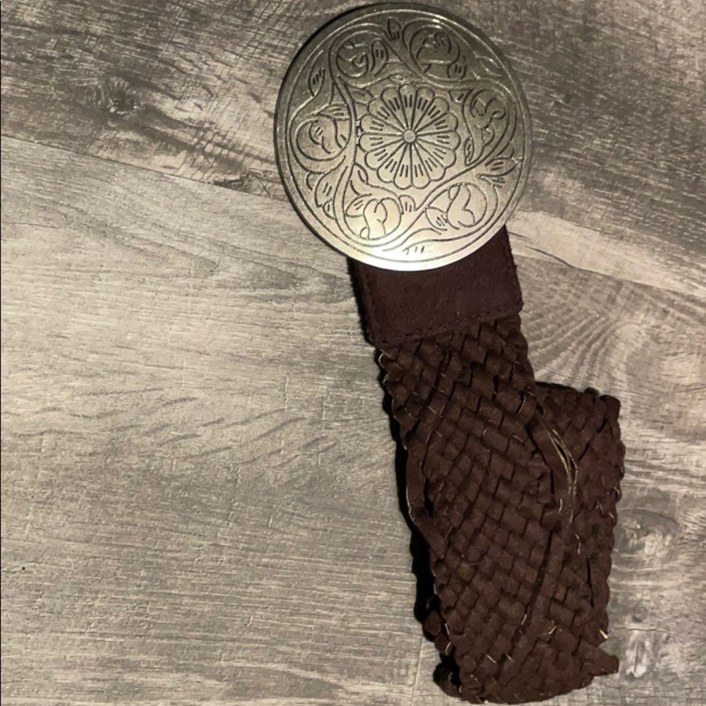 Brown cowgirl belt